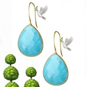 🌳🕊️TURQUOISE earrings
